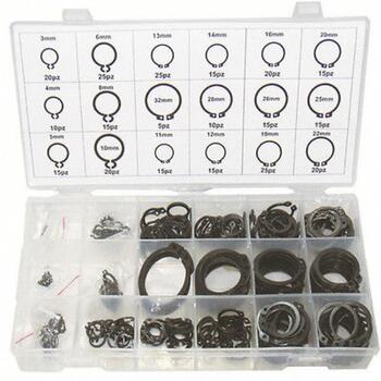 Låseringssæt 300 stk udvendig