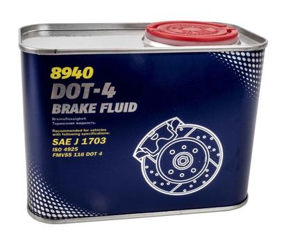 Bremsevædske 500ml.dot 4