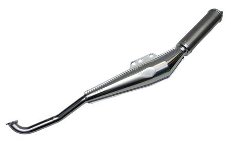 Udstødning Biturbo model sølv dæmper