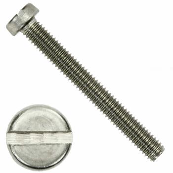 Stålbolt 5x50mm lige kærv 10 stk