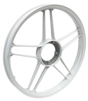 Fælg alu hvid original Puch