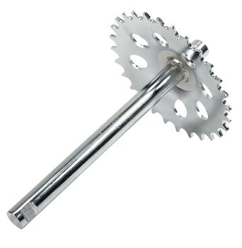 Pedalaksel med 28 tænder