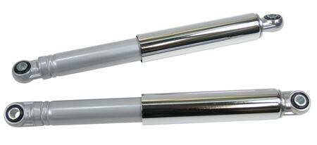 Støddæmpersæt grå/krom kappe