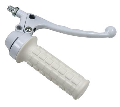 Greb gashåndtag gammel model hvid  1 kvalitet