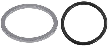 Skive+oring ved toppladen