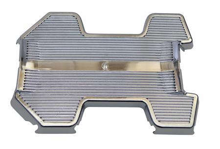 Bærebøjle fodplade krom