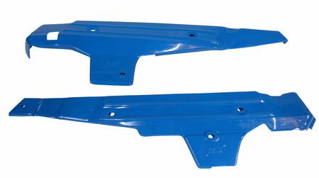 Sidedæksel sæt blå