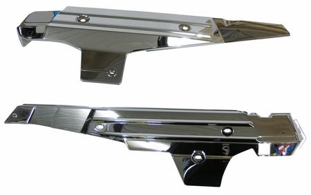 Sidedæksel sæt krom