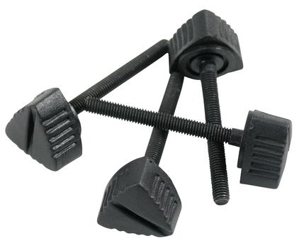 Sidedæksel skrue sort 47mm