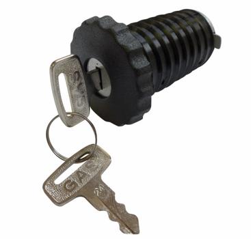 Tankdæksel med lås