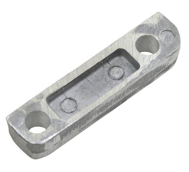 Klemstykke ved stel  aluminum