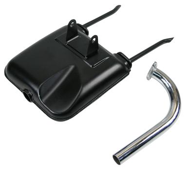 Udstødning ms flad model