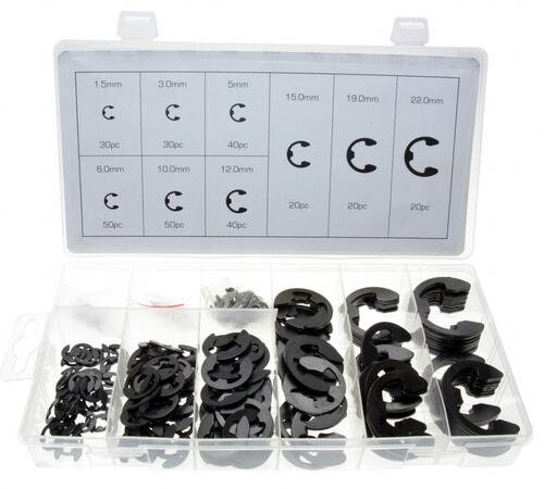 Låseclipssæt 300 stk