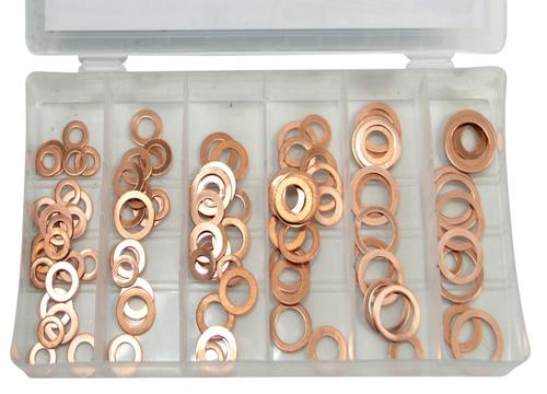 Kobberskive sortiment