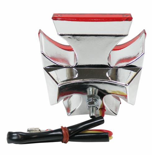 Baglygte Malteser krom