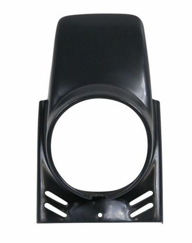 Kåbe for rund lygte sort