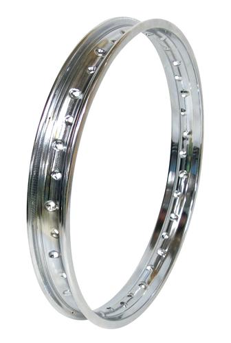 Fælg krom 1.40x17 vulst