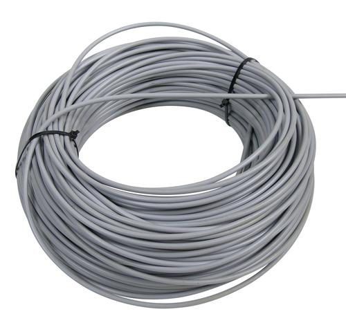 Yderkabel grå med teflon 5mm