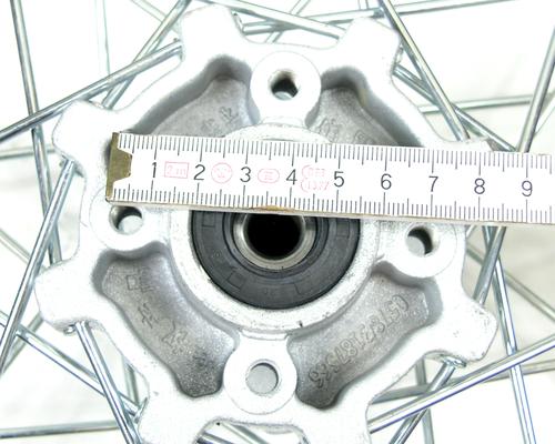 Hjulsæt 14" incl dæk 90/90/14