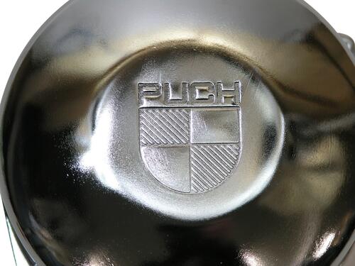 Dæksel over tænding krom/logo