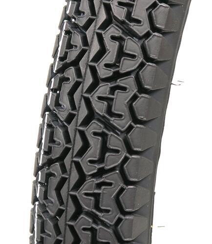 Dæk hvide sider 2,75x17 sava/mitas