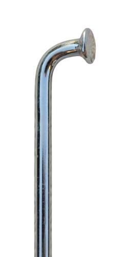 Egersæt Lux 155mm krom eger og nippel 90 Grader bøjning