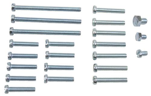 Boltsæt Puch motor 2+3+4g med alm skruer