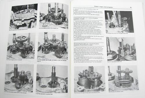 Puch bog  Haynes ms/vs/vz/gp/div bogen er på Engelsk