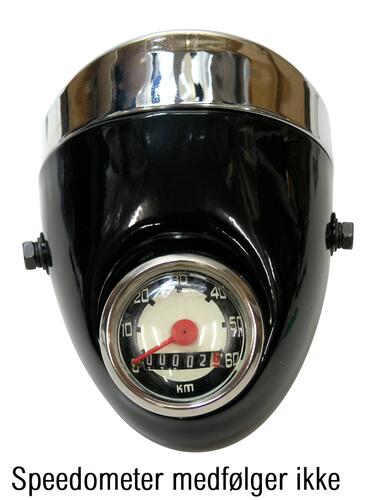 Forlygte classic std speedometer 48mm passer i
