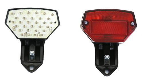 Baglygte stor model med led dioder