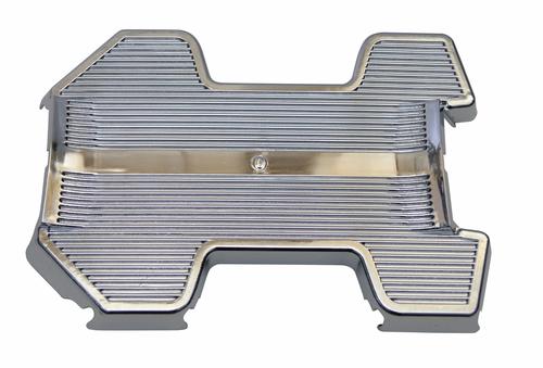 Bærebøjle fodplade krom