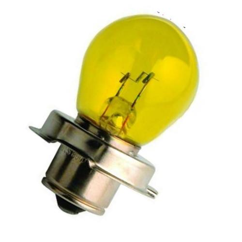 Pære forlygte gul 6v. 15w