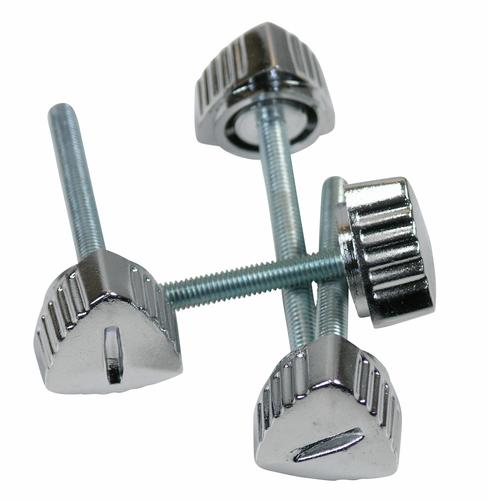 Sidedæksel skrue krom 47mm