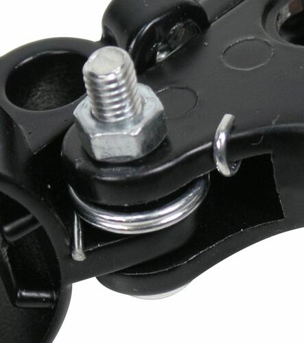 Greb gashåndtag gammel model sort. 1 kvalitet